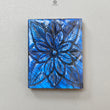 Blue Labradorite Gemstone Carving: 77.50cts Natural Untreated Unheated Labradorite Hand Carved Square Shape 36*28mm 1pc For Jewelry