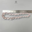 Pink Rose Quartz Loose Beads: 660.00cts Natural Untreated Quartz Fancy Shape Hand Carved Beads 15.5*12.5mm - 31*22mm 20"