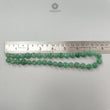 Green Quartz Carving Loose Beads: 164.60cts Natural Untreated Quartz Gemstone Heart Shape Both Side Hand Carved For Jewelry 10mm - 12mm 15"