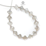 White Moonstone Faceted Loose Beads 34.10cts