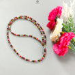 Natural Precious Gemstone NAVRATNA Multi Sapphire Round Pearl Coral Hessonite Emerald Ruby 41.30cts, 3mm - 3.5mm 18" Faceted Loose Beads