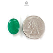 Green Quartz Doublet Faceted Cut : Assembled Quartz Doublet Oval, Cushion Shapes 1pc For Jewelry