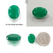 Green Quartz Doublet Faceted Cut : Assembled Quartz Doublet Oval, Cushion Shapes 1pc For Jewelry