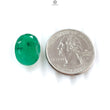 Green Quartz Doublet Faceted Cut : Assembled Quartz Doublet Oval, Cushion Shapes 1pc For Jewelry