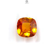 Synthetic Multi Color Gemstones Faceted Cut: Manmade Sapphire, Padparadscha & Garnet Cushion Shape 1pc for Ring/Pendant