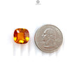 Synthetic Multi Color Gemstones Faceted Cut: Manmade Sapphire, Padparadscha & Garnet Cushion Shape 1pc for Ring/Pendant