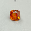 Synthetic Multi Color Gemstones Faceted Cut: Manmade Sapphire, Padparadscha & Garnet Cushion Shape 1pc for Ring/Pendant