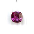 Synthetic Multi Color Gemstones Faceted Cut: Manmade Sapphire, Padparadscha & Garnet Cushion Shape 1pc for Ring/Pendant