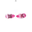 Synthetic Multi Color Gemstones Faceted Cut: Manmade Garnet, Morganite & Sapphire Pear Shape 20*10mm Pair for Jewelry