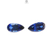 Synthetic Multi Color Gemstones Faceted Cut: Manmade Garnet, Morganite & Sapphire Pear Shape 20*10mm Pair for Jewelry