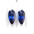 Synthetic Multi Color Gemstones Faceted Cut: Manmade Garnet, Morganite & Sapphire Pear Shape 20*10mm Pair for Jewelry