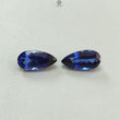 Synthetic Multi Color Gemstones Faceted Cut: Manmade Garnet, Morganite & Sapphire Pear Shape 20*10mm Pair for Jewelry