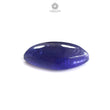 Tanzanite Gemstone Cabochon : 54.20cts Natural Untreated Blue Tanzanite Uneven Shape 18.5*33mm 1pc For Jewelry