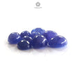 Tanzanite Oval Cabochon : Natural Blue Tanzanite Gemstone Pear Shape