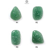 Green Quartz Gemstone Carving