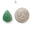 Green Quartz Gemstone Carving: Natural Untreated Green Quartz Both Side Hand Carved Fancy Shape 1pc For Jewelry