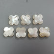 Mother Of Pearl Gemstone Carving: Natural Untreated White Mop Hand Carved Fancy Shape Lots For Jewelry