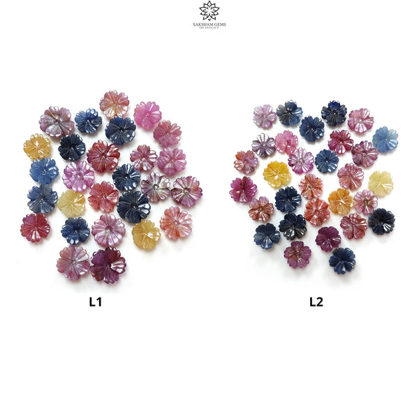 Multi Sapphire Flowers