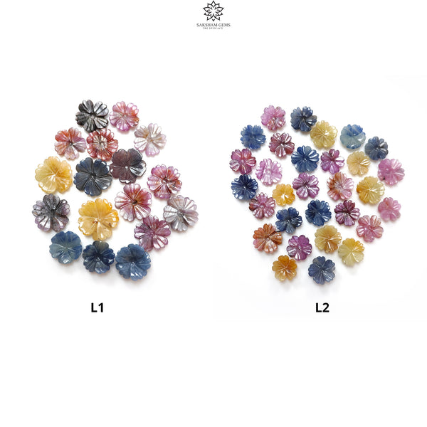 Multi Sapphire Flowers