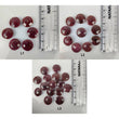 RUBY Round DCB Cherker Cut : Natural Untreated Unheated Ruby Round DCB Cherker Cut Gemstone 14mm*6h Lots