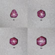 Johnson Star Ruby Gemstone Cabochon : 20cts - 38cts Natural Untreated Unheated 6Ray Star Ruby Hexagon Shape