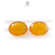 Certified Mexican Yellow Fire Opal Faceted Cut: Natural Untreated Opal Oval Shape 16*12mm Pair For Jewelry