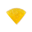 Yellow Opal Gemstone Carving: 47.60cts Natural Untreated Opal October Birthstone Hand Carved Triangle Shape 39*32mm 1pcs For Jewelry