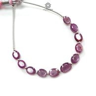 Raspberry Pink Sapphire Faceted Loose Beads 17.50cts