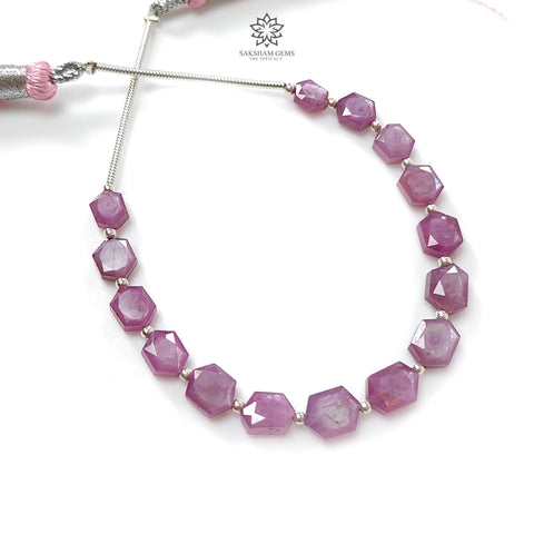 Raspberry Pink Sapphire Faceted Loose Beads