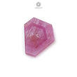 Rosemary Pink Sheen Sapphire Flat Slices : Natural Untreated Sapphire Gemstone Hexagon Shape 1pc For Jewelry