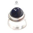 Blue Sapphire Silver Ring 8.05gms.