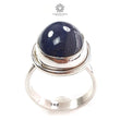 Blue Sapphire Silver Ring 8.78gms.