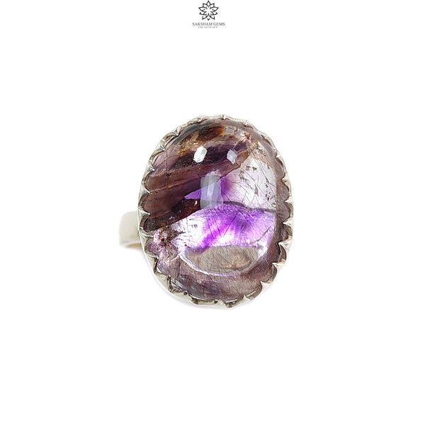 Amethyst Silver Ring