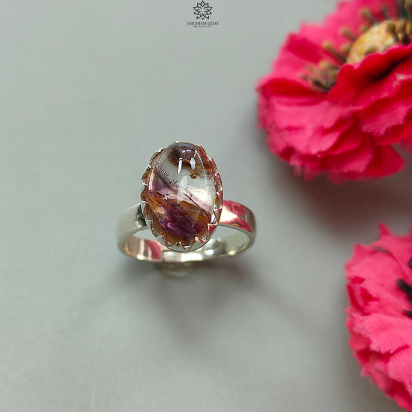 Amethyst Silver Ring