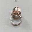 Amethyst Plain Silver Ring: 11.70gms Natural Untreated Super Seven Amethyst Fancy Shape Plain 925 Sterling Silver Bezel Set Adjustable Ring