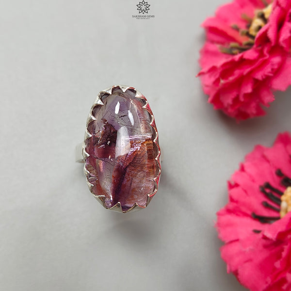 Amethyst Silver Ring
