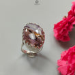 Amethyst Plain Silver Ring: 10.46gms Natural Untreated Super Seven Amethyst Fancy Shape Plain 925 Sterling Silver Bezel Set Adjustable Ring