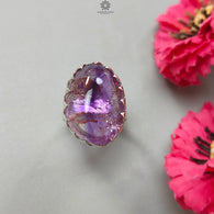 Amethyst Silver Ring