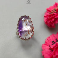 Amethyst Silver Ring