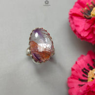Amethyst Silver Ring
