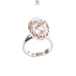 Amethyst Plain Silver Ring: 5.47gms Natural Untreated Super Seven Amethyst Oval Shape Plain 925 Sterling Silver Bezel Set Adjustable Ring