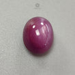 Star Ruby Gemstone Cabochon : 33.00cts Natural Untreated Purple 6Ray Star Ruby Oval Shape 18.5*15mm