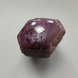 Star Ruby With Black Rutile Gemstone Wand : 2596.30cts Natural Untreated Unheated Star Ruby Uneven Shape Specimen 3"*1.5"