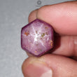 Star Ruby Gemstone Cabochon : Natural Untreated Unheated Red 6Ray Star Ruby Oval Shape 1pc For Jewelry