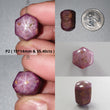 Star Ruby Gemstone Cabochon : Natural Untreated Unheated Red 6Ray Star Ruby Oval Shape 1pc For Jewelry