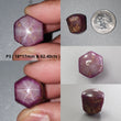 Star Ruby Gemstone Cabochon : Natural Untreated Unheated Red 6Ray Star Ruby Oval Shape 1pc For Jewelry