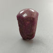 Star Ruby Gemstone Wand Specimen :  50.10cts. Natural Untreated Unheated Red 6Ray Johnson Mines Star Ruby Hexagon Shape 17*14mm 1pc