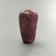 Star Ruby Gemstone Wand Specimen : 59.30cts. Natural Untreated Unheated Red 6Ray Johnson Mines Star Ruby Hexagon Shape 16*13mm 1pc