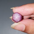 Star Ruby Gemstone Wand Specimen : 19.10cts. Natural Untreated Unheated Red 6Ray Johnson Mines Star Ruby Hexagon Shape 11*10mm 1pc