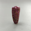 Star Ruby Gemstone Wand Specimen : 62.10cts. Natural Untreated Unheated Red 6Ray Johnson Mines Star Ruby Hexagon Shape 14.5*13mm 1pc